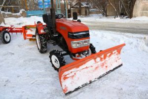 Уборка снега в столице Южного Урала 
